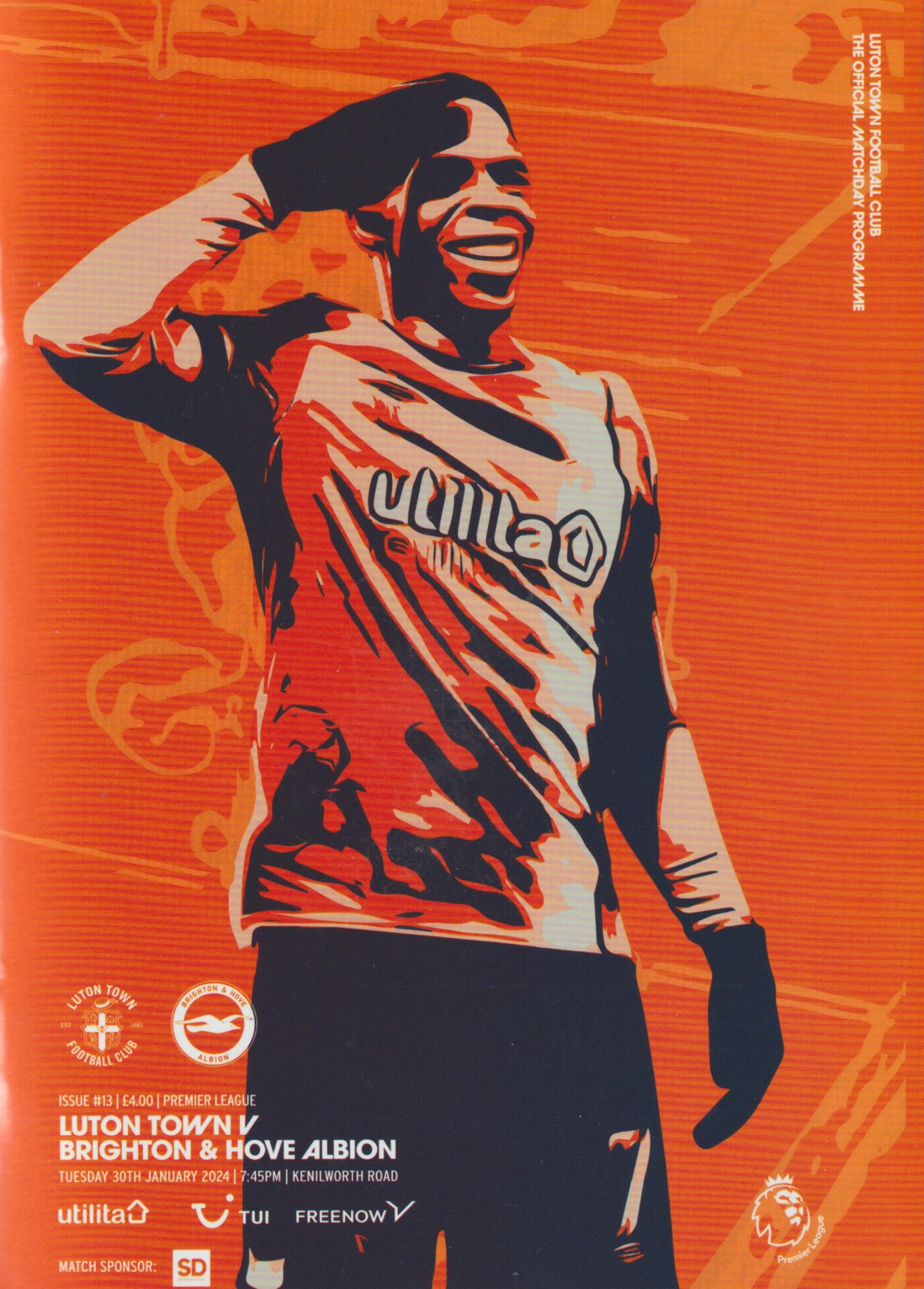 LUTON TOWN v BRIGHTON 2023/24
